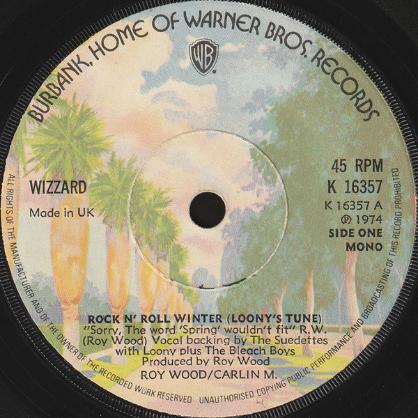 Wizzard - Rock N' Roll Winter | Warner Bros. Records (K 16357) - main