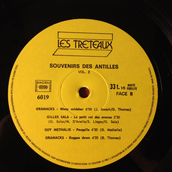 Various - Souvenirs Des Antilles Vol. 2 | Les Tréteaux International (LP 6019) - 4 Various - Souvenirs Des Antilles Vol. 2 | Les Tréteaux International (LP 6019) - 4