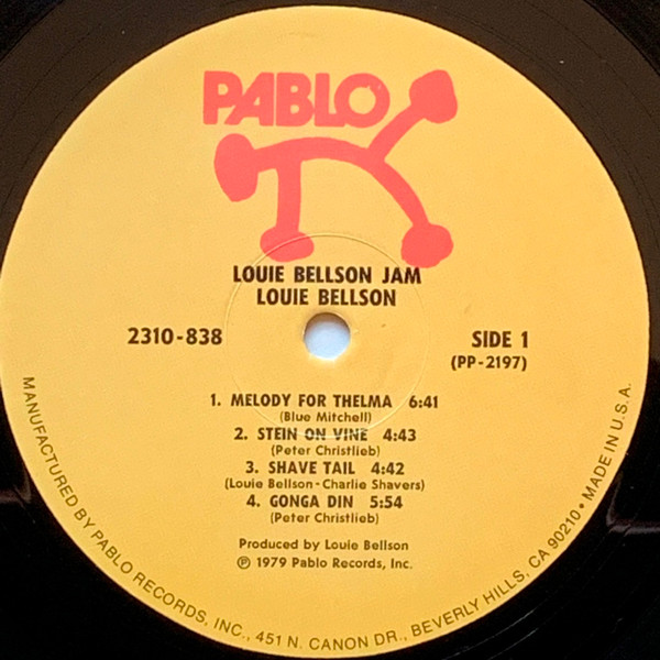 Louis Bellson - Louie Bellson Jam | Pablo Records (2310-838) - 4 Louis Bellson - Louie Bellson Jam | Pablo Records (2310-838) - 4