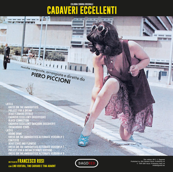 Piero Piccioni - Cadaveri Eccellenti | Dagored (RED243) - 2