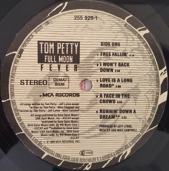 Tom Petty - Full Moon Fever | MCA Records (255 929-1) - 3