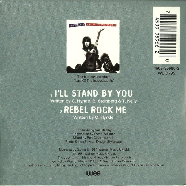 The Pretenders - I'll Stand By You | WEA (4509-95966-2) - 2