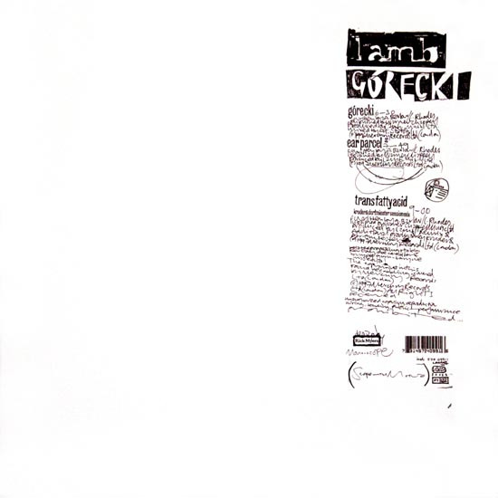 Lamb - Górecki | Fontana (LAMX4) - main