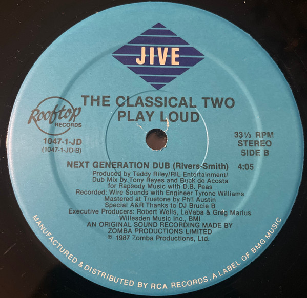 The Classical Two - New Generation / (She's A) Freak Dog | Jive (1047-1-JD) - 3