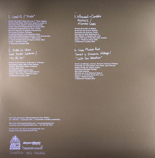 Various - Afronaut Y Amigos Presentan Hecho En Casa Pt 1 | ABCD (A Bitasweet / Candela Dubplate) (ABCD 01) - 2