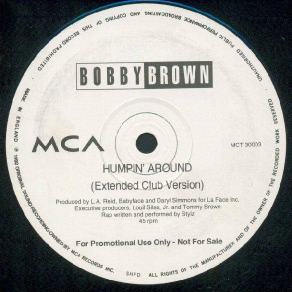 Bobby Brown - Humpin' Around | MCA Records (MCT 30003)
