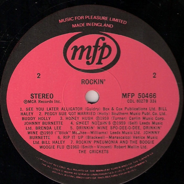 Various - Rockin' | Music For Pleasure (MFP 50466) - 4