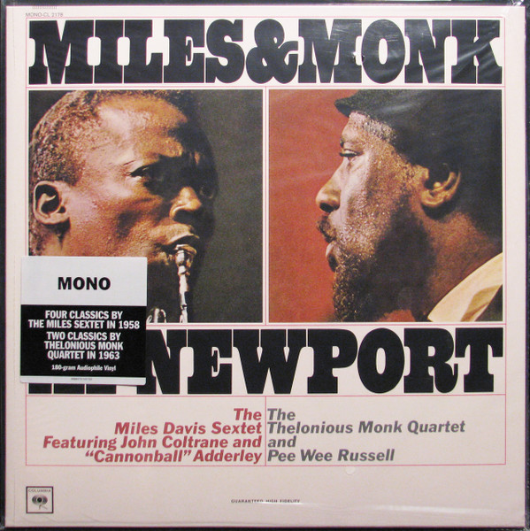 The Miles Davis Sextet & The Thelonious Monk Quartet - Miles & Monk At Newport | Columbia (CL 2178) - main