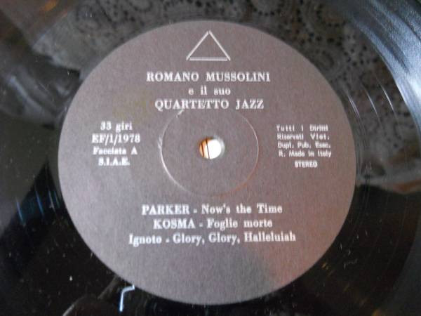 Romano Mussolini Quartet - Jazz Concerto | Not On Label (none) - 2