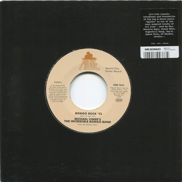 The Incredible Bongo Band - Bongo Rock '73 | Mr Bongo (MRB7043)
