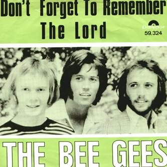Bee Gees - Don't Forget To Remember | Polydor (59 324)