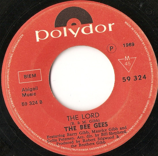Bee Gees - Don't Forget To Remember | Polydor (59 324) - 3