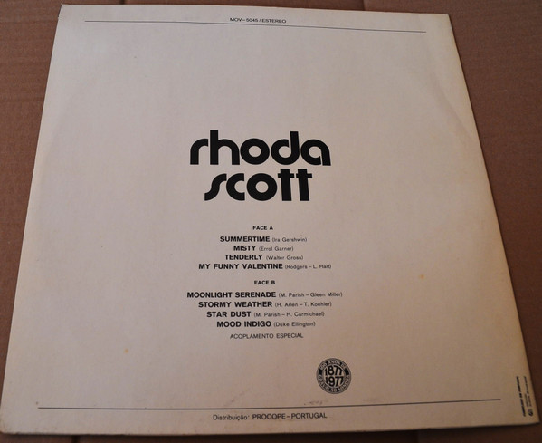 Rhoda Scott - Rhoda Scott | Barclay (MOV 5045) - 2