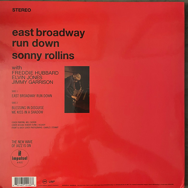 Sonny Rollins - East Broadway Run Down | Impulse! (AS-9121) - 4