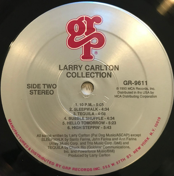 Larry Carlton - Collection | GRP (GR-9611) - 4 Larry Carlton - Collection | GRP (GR-9611) - 4