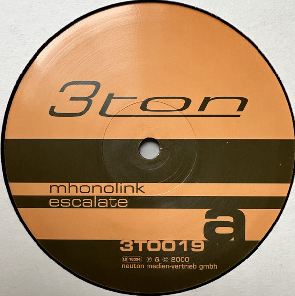 Mhonolink - Escalate | Tritone (3T0019) - 2