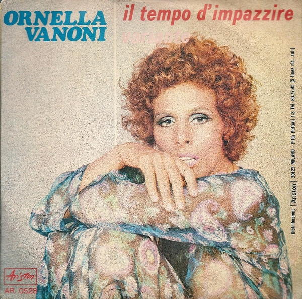 Ornella Vanoni - Il Tempo D'Impazzire | Ariston (AR 0528) - 2