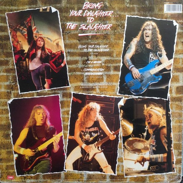 Iron Maiden - Bring Your Daughter... To The Slaughter | EMI (12 EMP 171) - 2