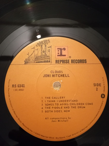 Joni Mitchell - Clouds | Reprise Records (RS 6341) - 3