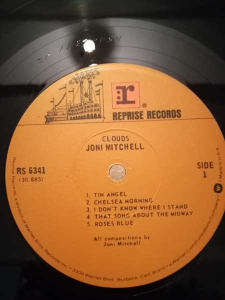 Joni Mitchell - Clouds | Reprise Records (RS 6341) - 2