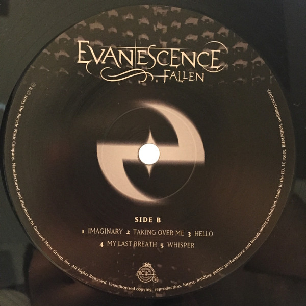 Evanescence - Fallen | The Bicycle Music Company (00888072025097) - 4
