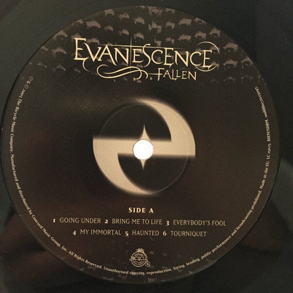 Evanescence - Fallen | The Bicycle Music Company (00888072025097) - 3