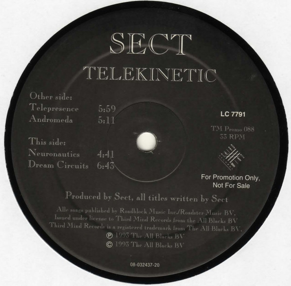 Sect - Telekinetic | Third Mind Records (TM Promo 088)