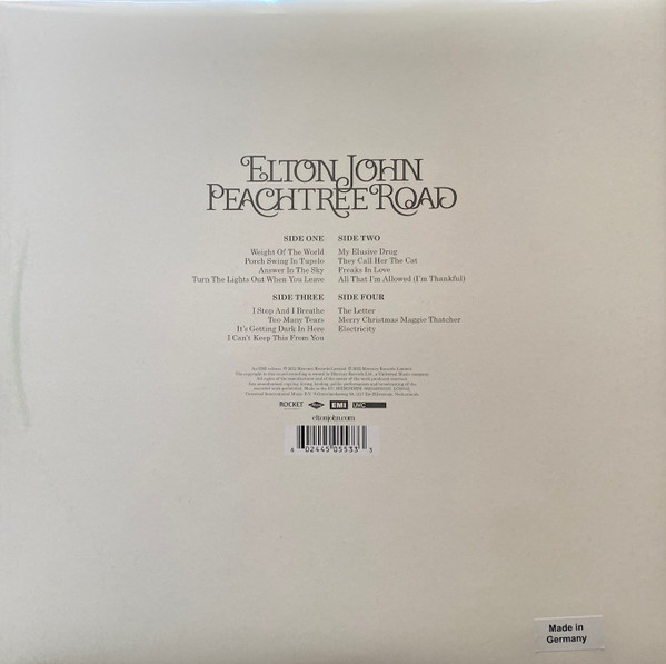 Elton John - Peachtree Road | Rocket Entertainment (4505533) - 3