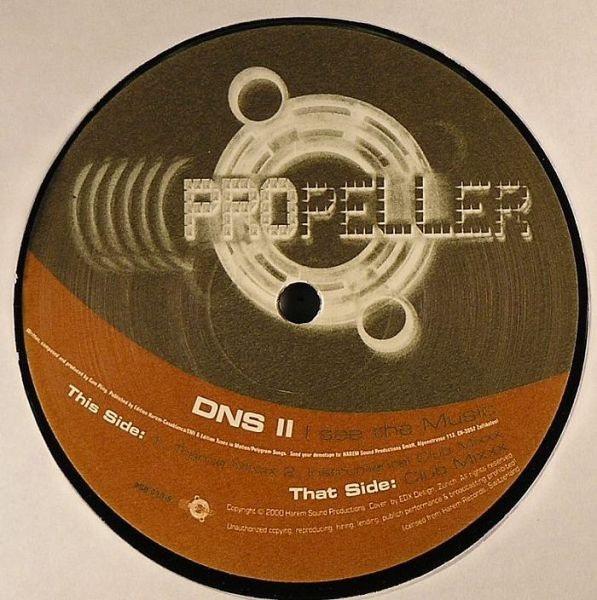 DNS - I See The Music | Propeller Records (PRO 010-6) - 2