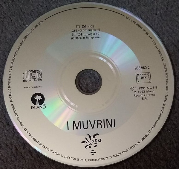 I Muvrini - Di | Island Records (866 960-2) - 3