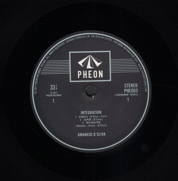 Amancio D'Silva - Integration | Pheon (PHE003) - main