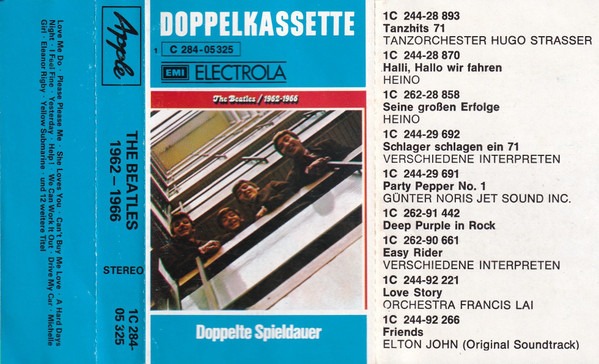 The Beatles - 1962-1966 | Apple Records (1 C 284-05 325) - 4 The Beatles - 1962-1966 | Apple Records (1 C 284-05 325) - 4