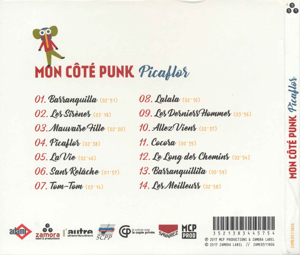 Mon Côté Punk - Picaflor | Zamora Label (ZAMED511806) - 2 Mon Côté Punk - Picaflor | Zamora Label (ZAMED511806) - 2