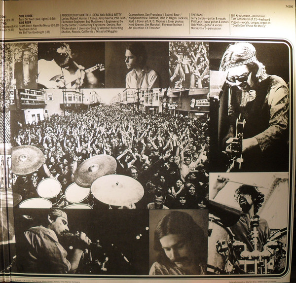 The Grateful Dead - Live/Dead | Warner Bros. Records (R1 74395) - 4