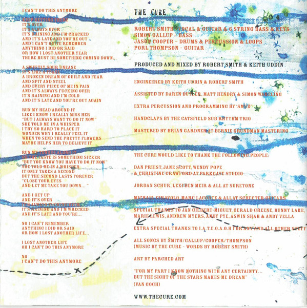 The Cure - 4:13 Dream | Suretone (0602517642256) - 3