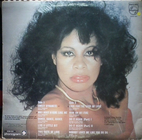Claudja Barry - Sweet Dynamite | Philips (9286-364) - 2