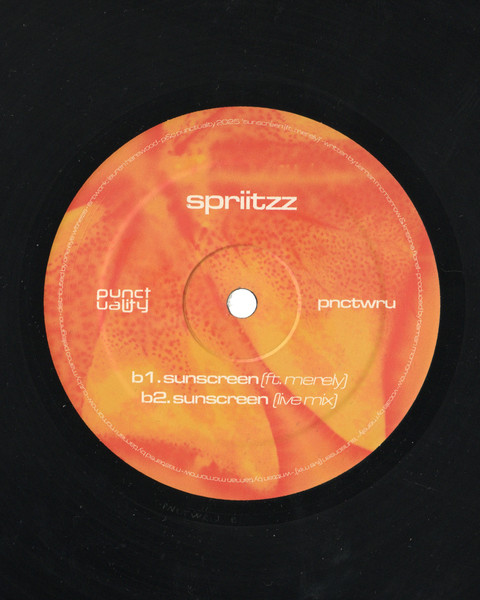 Spriitzz - Where R U / Sunscreen | Punctuality (PNCTWRU) - 2