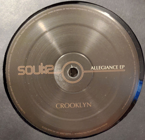 Alix Perez & Lynx - Allegiance EP | Soul:r (SOULR033) - 4 Alix Perez & Lynx - Allegiance EP | Soul:r (SOULR033) - 4