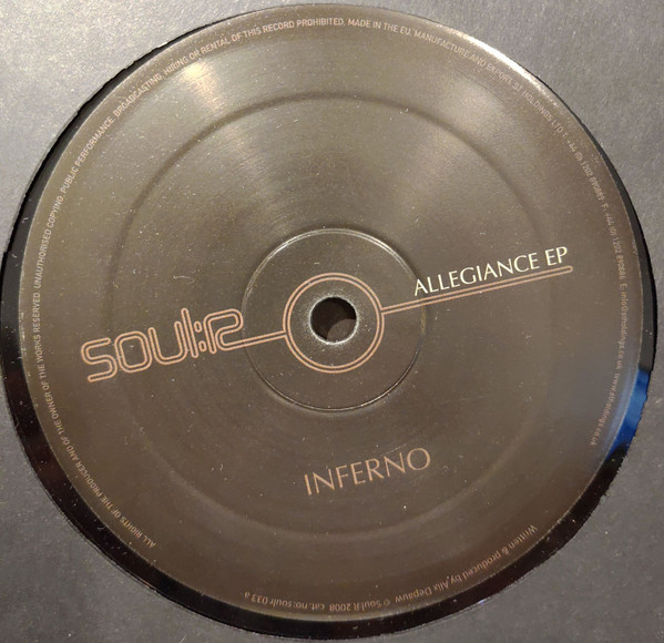 Alix Perez & Lynx - Allegiance EP | Soul:r (SOULR033) - 3 Alix Perez & Lynx - Allegiance EP | Soul:r (SOULR033) - 3