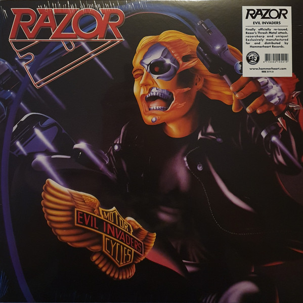 Razor - Evil Invaders | Hammerheart Records (HHR 2019-54)