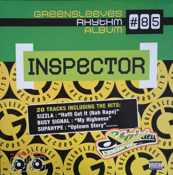 Various - Inspector | Greensleeves Records (GRELD785)