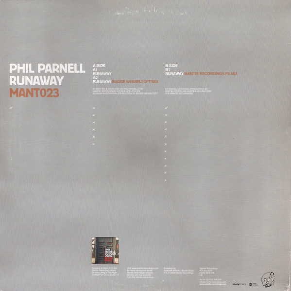 Phil Parnell - Runaway | Mantis Recordings (MANT023) - 2