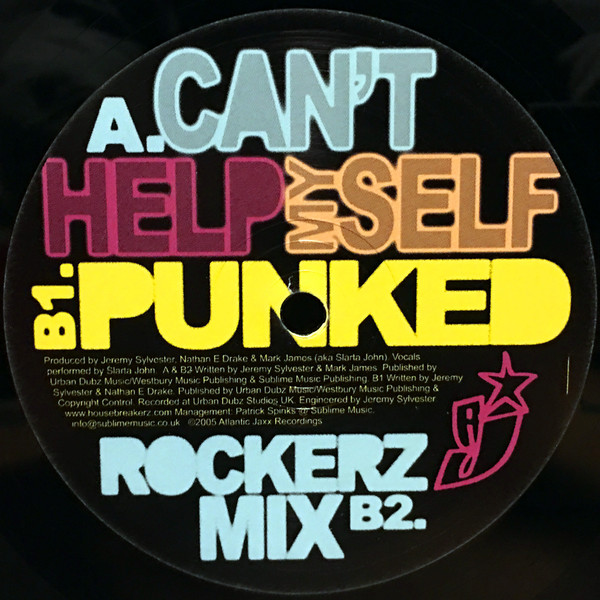 Housebreakerz - Can't Help Myself | Atlantic Jaxx (JAXX030) - 3