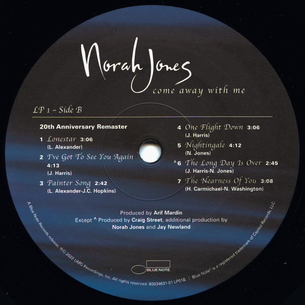 Norah Jones - Come Away With Me | Blue Note (B0034631-01) - 4