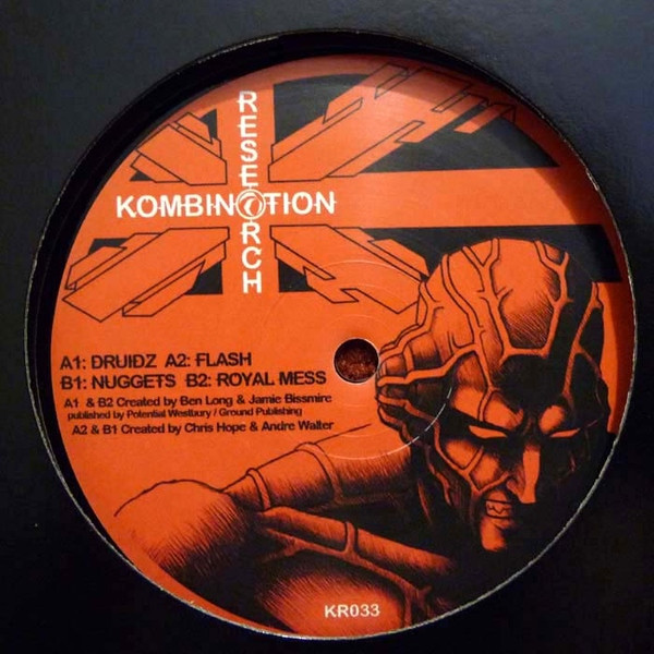 Space Djz / Chris Hope & André Walter - Druidz / Flash / Nuggets / Royal Mess | Kombination Research (KR033)