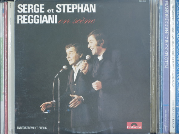Serge & Stephan Reggiani - En Scène | Polydor (2393 118) - main