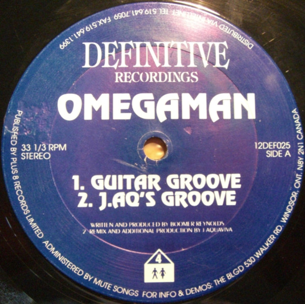 Omegaman - Guitar Groove | Definitive Recordings (12DEF025)