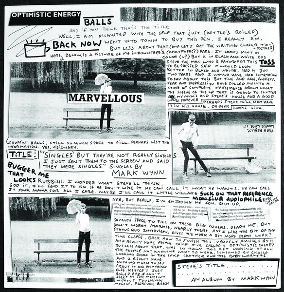 Mark Wynn - Singles - But They're Not Really Singles I Just Sent Them To The Screen And Said They Were Singles - Singles | Harbinger Sound (HARBINGER158) Mark Wynn - Singles - But They're Not Really Singles I Just Sent Them To The Screen And Said They Were Singles - Singles | Harbinger Sound (HARBINGER158)