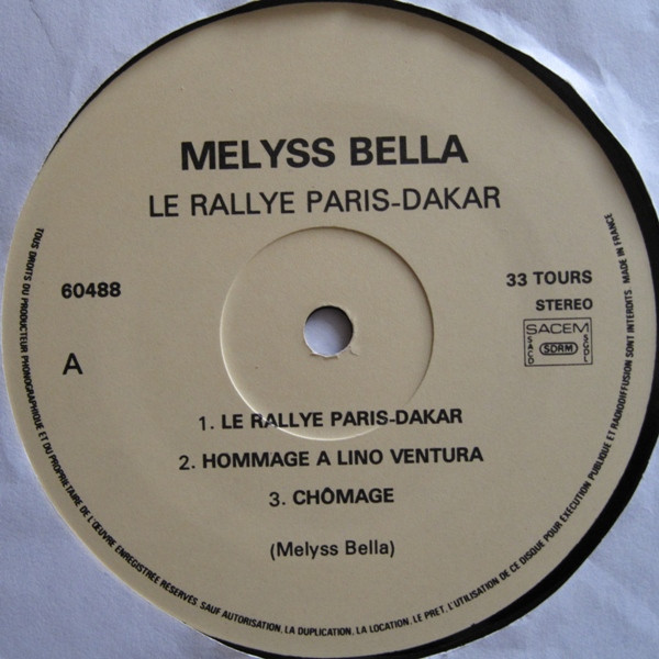 Melyss Bella - Le Rallye Paris Dakar | Bade Stars Music (60488) - 3 Melyss Bella - Le Rallye Paris Dakar | Bade Stars Music (60488) - 3