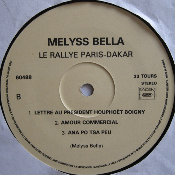 Melyss Bella - Le Rallye Paris Dakar | Bade Stars Music (60488) - 4 Melyss Bella - Le Rallye Paris Dakar | Bade Stars Music (60488) - 4